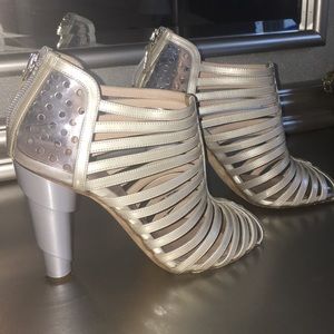 Chanel Caged Booties